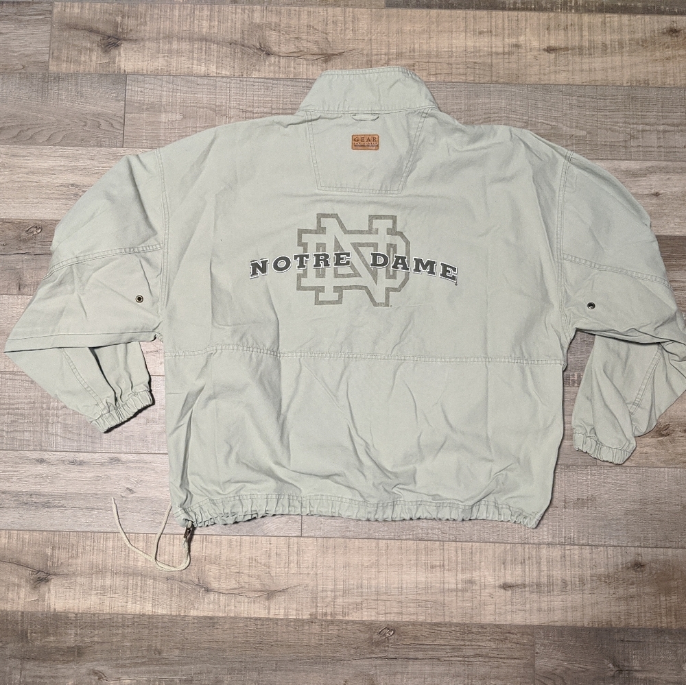 Notre Dame Khaki Gear for Sports XL Jacket